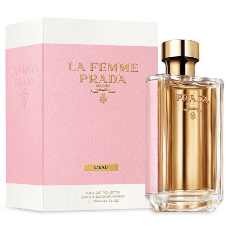 prada la femme l'eau eau de toilette|Prada la femme absolu.